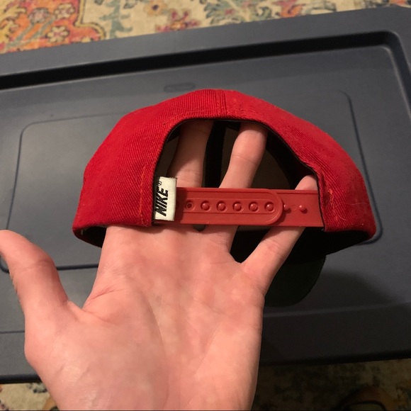 Vintage 90s nike swoosh snapback hat - Picture 3 of 3